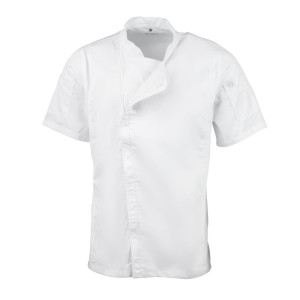 Giacca da cucina unisex bianca Urban Springfield - Taglia XL - Chef Works - Fourniresto