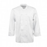 Giacca da cucina unisex bianca a maniche lunghe Calgary - Taglia M - Chef Works - Fourniresto