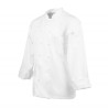 Giacca da cucina unisex bianca a maniche lunghe Calgary - Taglia S - Chef Works - Fourniresto