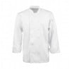 White Unisex Long Sleeve Calgary Kitchen Jacket - Size XL - Chef Works - Fourniresto