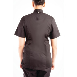 Giacca da cucina nera con zip per donna Springfield - Taglia M - Chef Works - Fourniresto