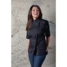 Giacca da cucina nera con zip per donna Springfield - Taglia XS - Chef Works - Fourniresto