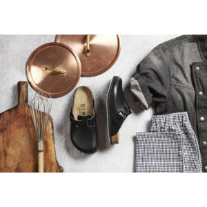 Zoccoli neri con suola antiscivolo Boston - Taglia 41 - Birkenstock - Fourniresto