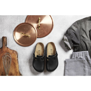 Zoccoli neri con suola antiscivolo Boston - Taglia 41 - Birkenstock - Fourniresto