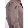 Giacca da cucina unisex con zip grigia grafite Hartford - Taglia M - Chef Works - Fourniresto