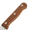 Coltello da carne con manico in legno lama dentata 215 mm - Lotto da 12 - Olympia - Fourniresto