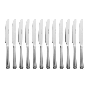 Jesmond Stainless Steel Table Knife - Set of 12 - Olympia - Fourniresto