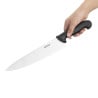 Couteau De Cuisinier Noir Lame De 25,5 Cm - Hygiplas - Fourniresto