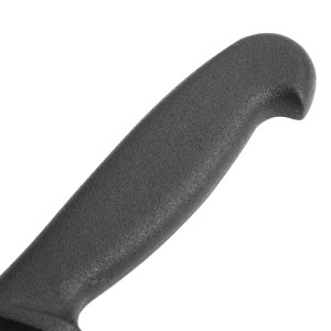 Coltello da ufficio alveolato nero lama 12,5 cm - Hygiplas - Fourniresto