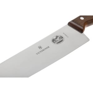 Coltello da cucina con manico in legno lama 25,5 cm - Victorinox - Fourniresto