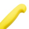 Coltello da cucina giallo lama 21,5 cm - Hygiplas - Fourniresto