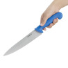 Coltello da cucina lama blu 21,5 cm - Hygiplas - Fourniresto