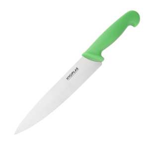 Coltello da cucina verde lama 21,5 cm - Hygiplas - Fourniresto