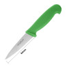 Coltello da ufficio lama verde 9 cm - Hygiplas - Fourniresto