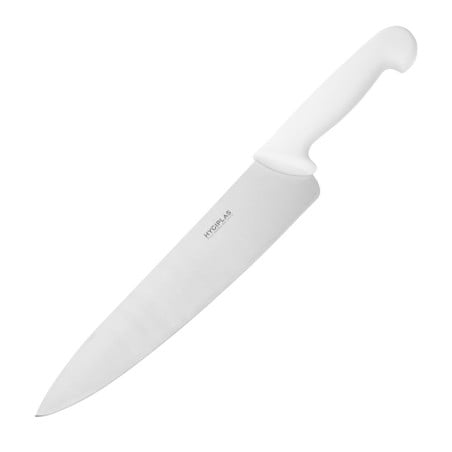 Coltello da cucina lama bianca 25,5 cm - Hygiplas - Fourniresto