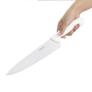 Coltello da cucina lama bianca 25,5 cm - Hygiplas - Fourniresto