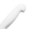 Coltello per affettare lama dentata bianca 25,5 cm - Hygiplas - Fourniresto