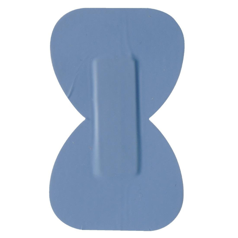 Fasce per le dita blu standard 75 x 45 mm - Lotto da 50 - FourniResto - Fourniresto