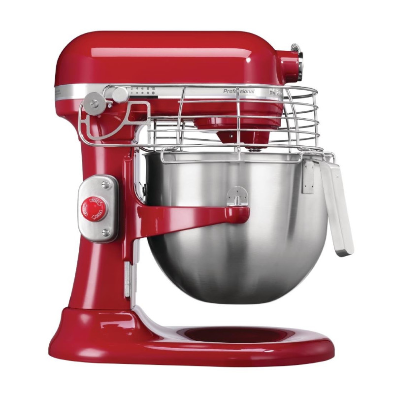 Impastatrice Professionale Rosso Empire 6,9 L - KitchenAid - Fourniresto