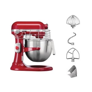 Impastatrice Professionale Rosso Empire 6,9 L - KitchenAid - Fourniresto