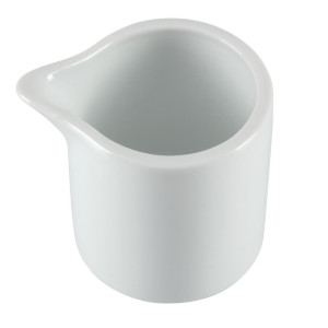 Pot À Lait Blanc 57 Ml - Lot De 6 - Olympia - Fourniresto