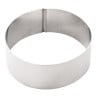 Stainless Steel Mousse Ring Ø 90 mm H 35 mm - Vogue - Fourniresto