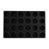 Non-stick Silicone Pastry Mold 24 Muffins Ø 75 mm - FourniResto - Fourniresto