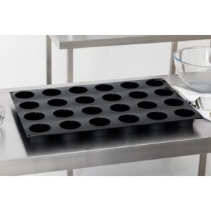 Stampo per dolci antiaderente in silicone 24 muffin Ø 75 mm - FourniResto - Fourniresto