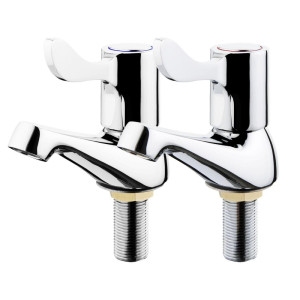 Rubinetti del lavabo a leva 80 mm - Set di 2 - Vogue - Fourniresto