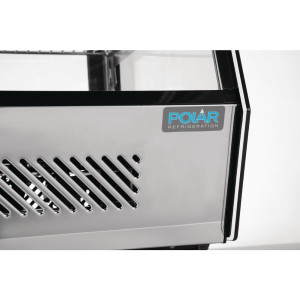 Vetrina refrigerata da banco nera 160 L - Polar - Fourniresto