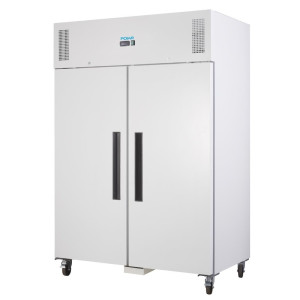 Armadio frigorifero negativo bianco Gn 2/1 a doppia porta 1200 L - Polar - Fourniresto