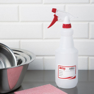 Spray Bottle Color Code Red 750 ml - Jantex - Fourniresto