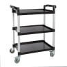 Carrello in polipropilene modello compatto 825 x 412 mm - Vogue - Fourniresto