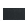 Black Canvas Barrier with Bars and Fixings - Bolero - Fourniresto