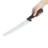 Coltello da pasticceria nero 25 cm - Hygiplas - Fourniresto