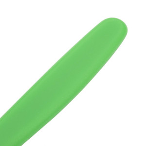 Coltello per pomodori con lama dentata verde da 10 cm - Hygiplas - Fourniresto