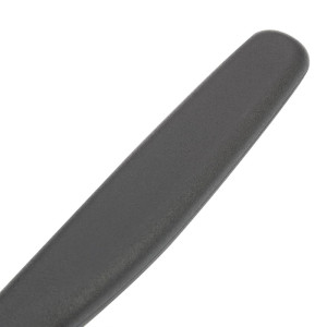 Coltello per sbucciare nero lama 6,5 cm - Hygiplas - Fourniresto