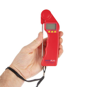 Red Easytemp Thermometer - Hygiplas - Fourniresto