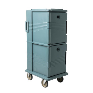 Chariot Ultra Bleu Ardoise en Polypropylène 114 L  - Cambro - Fourniresto