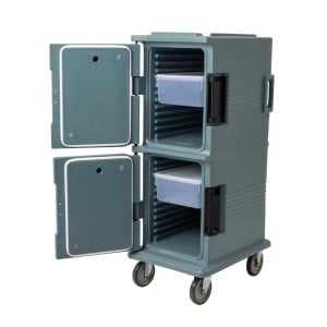 Carrello Ultra Blu Ardesia in Polipropilene 114 L - Cambro - Fourniresto