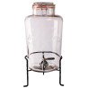 Glass Retro Water Dispenser with 8.5 L Base - Olympia - Fourniresto