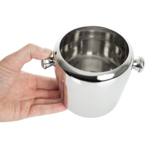 Mini Secchiello per Ghiaccio Inox 1 L - Olympia - Fourniresto