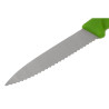 Coltello da cucina verde lama dentata 8 cm - Victorinox - Fourniresto