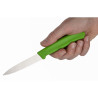 Coltello da cucina verde lama dentata 8 cm - Victorinox - Fourniresto