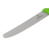 Coltello per pomodori verde lama dentellata 11 cm - Victorinox - Fourniresto