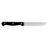 Coltello da bistecca arrotondato nero - Lotto di 12 - Olympia - Fourniresto