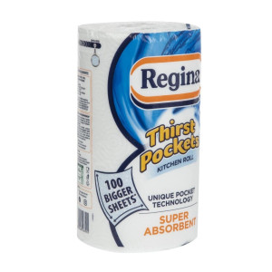 Asciugatutto Regina Thirst Pockets 100 Fogli - Confezione da 6 - FourniResto - Fourniresto