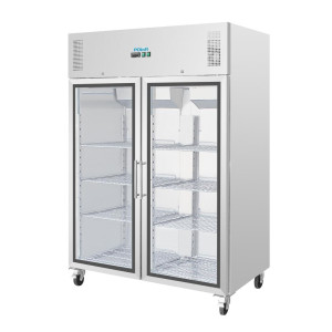 Vetrina refrigerata positiva GN 2/1 serie G 600 L - Polar - Fourniresto