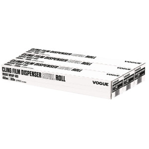 Rotoli di pellicola per distributore Wrap450 - Set da 3 - Vogue - Fourniresto