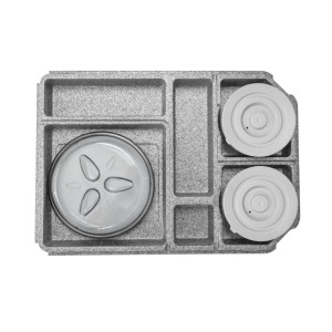 Piatto Tablotherm EPP con stoviglie - Cambro - Fourniresto